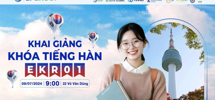 Khai Giảng Khóa Học Tiếng Hàn EKR01